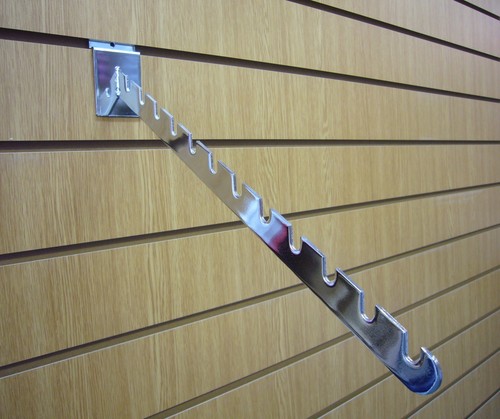 Notch chrome slatwall arm - notch,