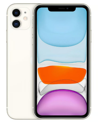 Apple iphone 64gb white - 11,