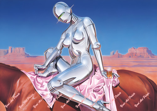 Female robot hajimi - female,