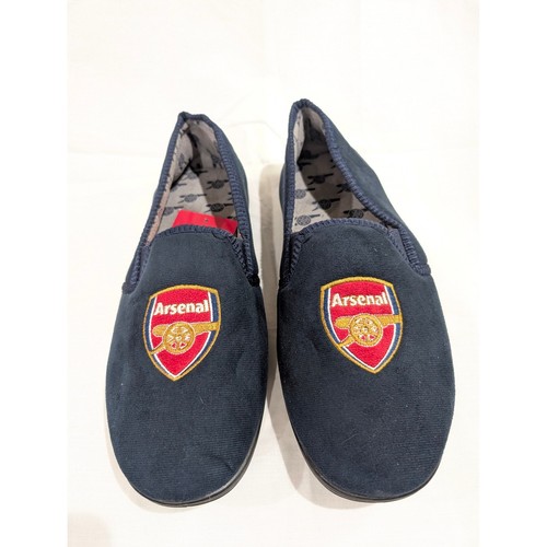 Arsenal crest slippers mens - arsenal,
