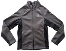 Spyder Mens Black Grey