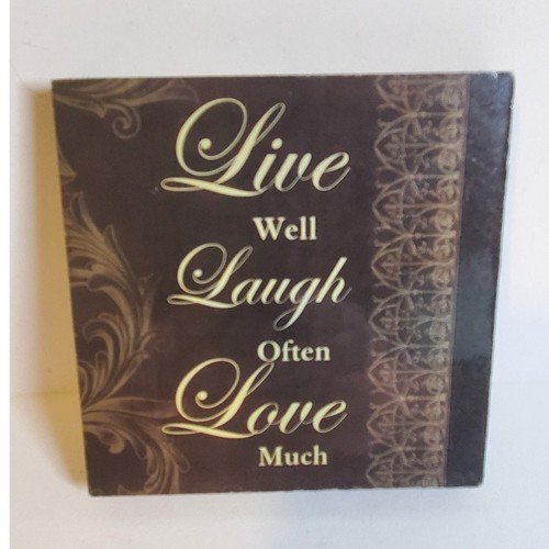 Live well laugh often love - well,
