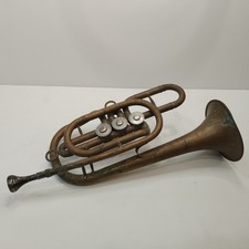 Vintage Brass Cornet Trumpet