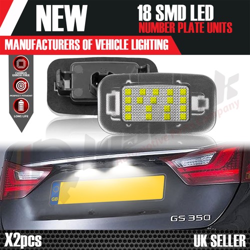 Led number plate - 2x,