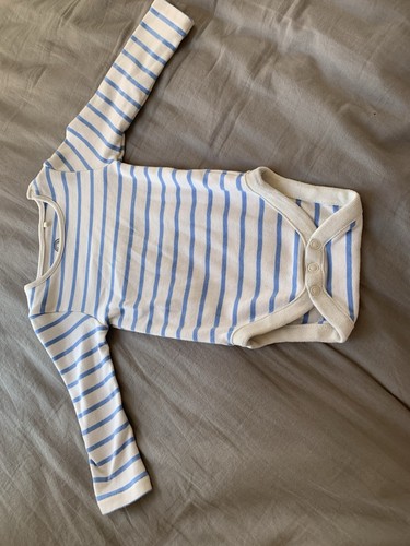Blue and white stripped - stripped, baby