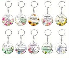 Set of 10 Flowers Jesus Bible