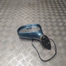 BMW Z3 1996 E36 N/S wing mirror passenger left hand side blue