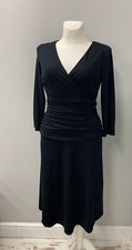 Pepperberry Jersey Dress in Black Colour Size 8RSC (loc38)