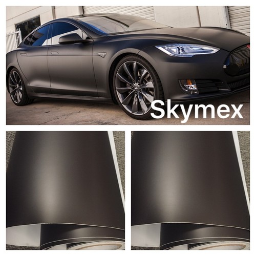 Black car vinyl wrap - car, sticker