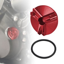Engine Oil Drain Plug Red For