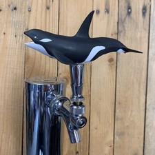 Killer Whale Beer Keg Tap