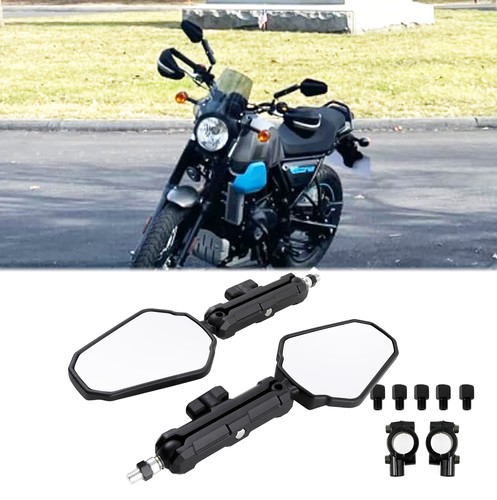 Pair motorcycle side mirrors - pair,