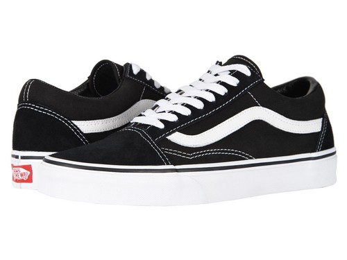 Vans old skool black white - old, low