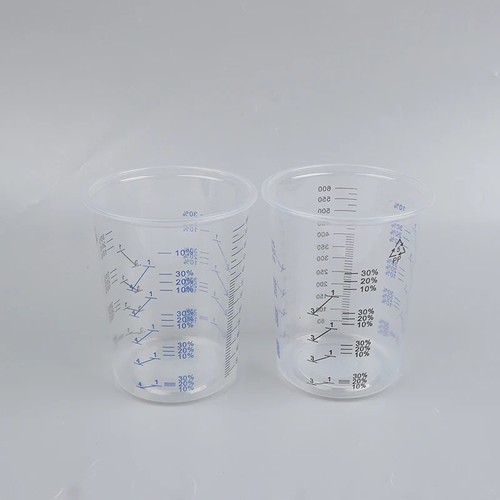 10pcs 600ml plastic paint - 10pcs,