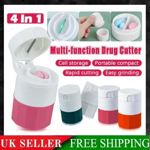 Layer pill medicine crusher - medicine,