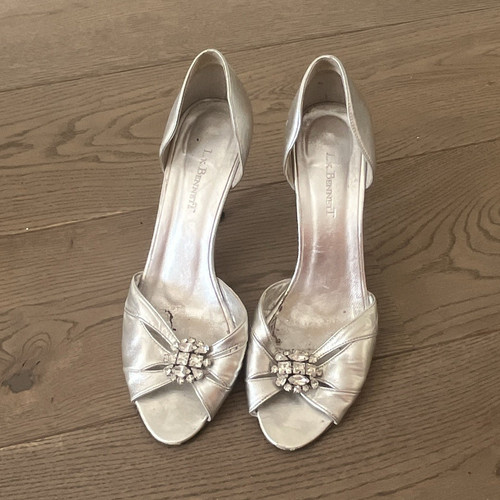 Bennett silver leather - silver,