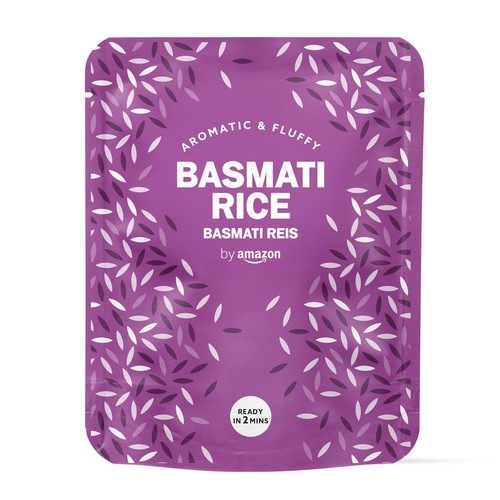 Amazon basmati rice pouch - basmati,