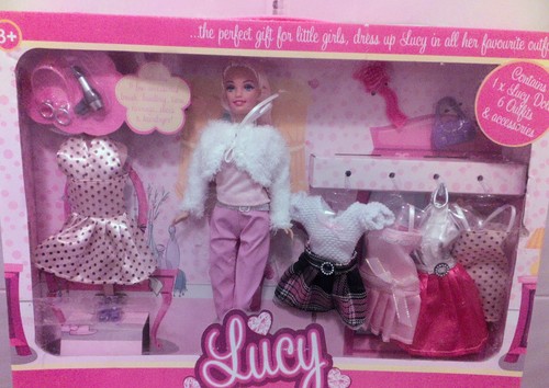 Lucy doll playset with - with, dress