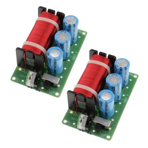 2pcs 200w subwoofer crossover - 200w,