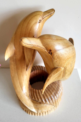 Hand carved wooden - carved, figurine