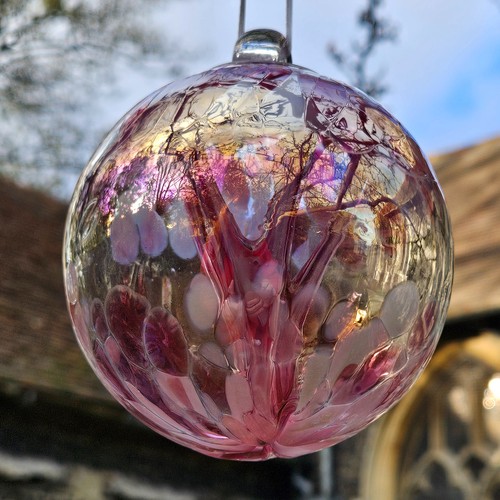 Glass witches ball - ball, fae
