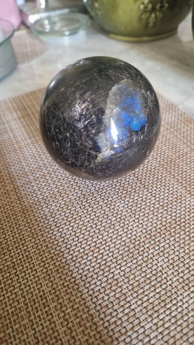 Blue flash labradorite mixed - blue,