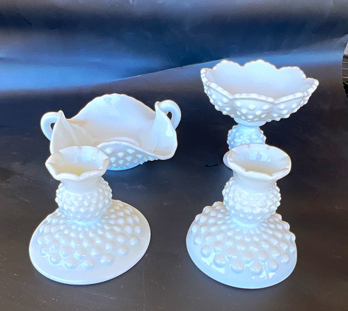 Vintage fenton white - vintage, milk