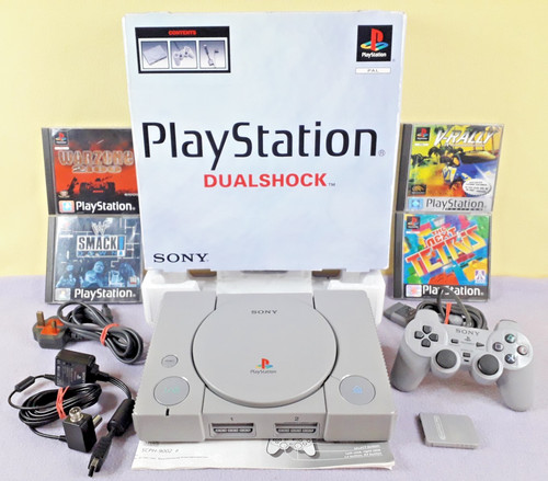 Boxed playstation ps1 - playstation,