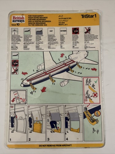 British airways 1011 safety - british,