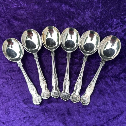 Set vintage soup spoons - set, of