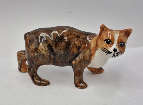 Rushton pottery manx cat small - rushton,