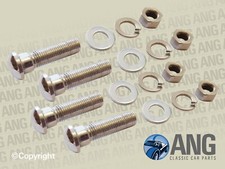 MG TC, TD & TF 1945-55 CHROME PLATED BUMPER MOUNTING BOLTS x 4 (554700K)