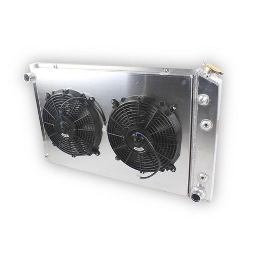 Row radiator shroud fan for - 4,