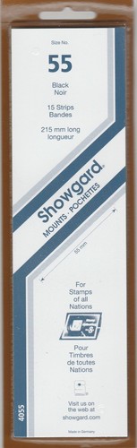 Showgard black mounts - black, mm