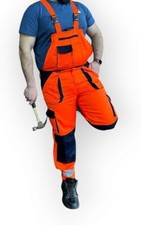 Hi Vis Bib & Brace Coverall