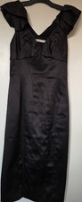 Karen Millen Black Satin