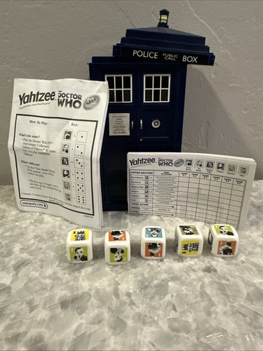 Doctor who tardis yahtzee - doctor,