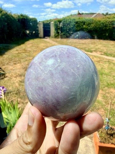 Large amethyst sphere - amethyst,