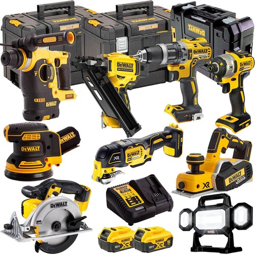 Dewalt 18v piece cordless - dewalt, 9
