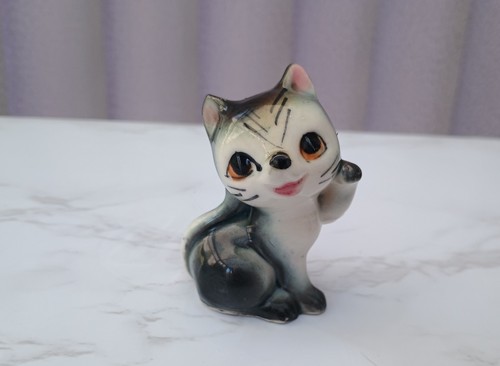 Black and white kitten - black,