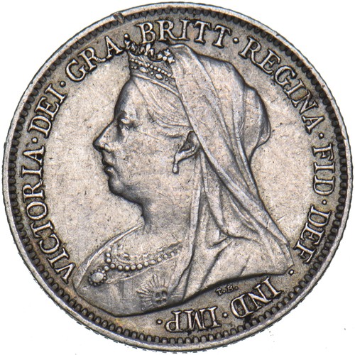 1901 sixpence victoria - 1901,