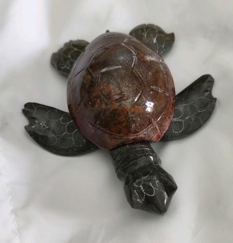 Hand carved stone sea - stone, turtle