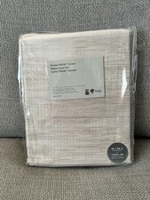West Elm Striated TENCEL Curtain Neutral Beige Hidden Tab 48” X 84” Single 
