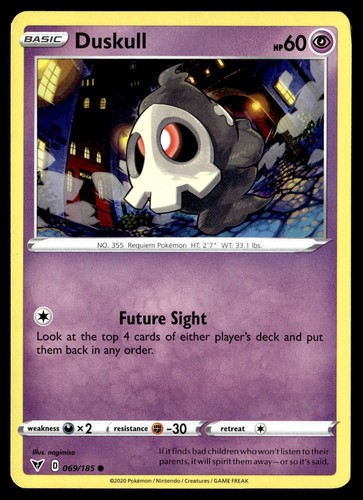 Duskull 069 185 common vivid - 069/185,
