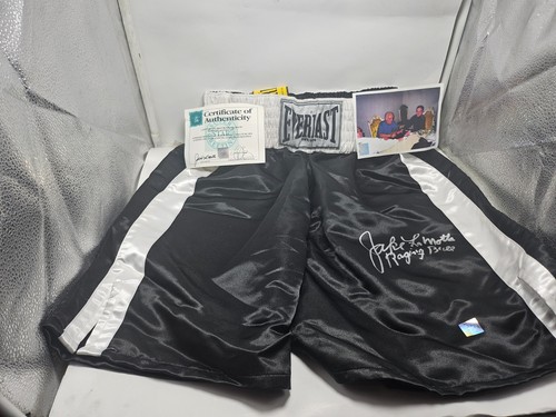 Everlast boxing shorts signed - everlast,