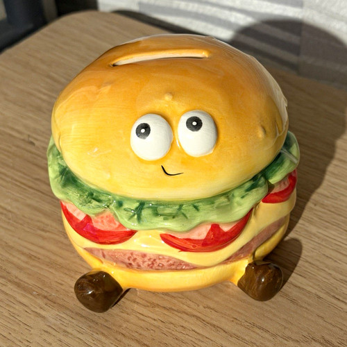 Novelty hamburger character - hamburger,