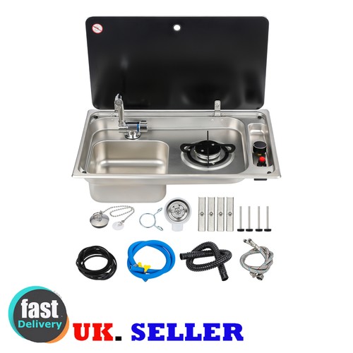 Sink cooker camping boat - sink,