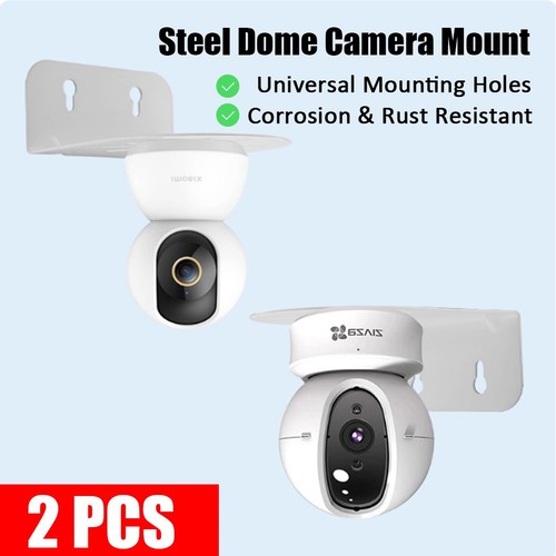 2pcs cctv dome - camera, bracket