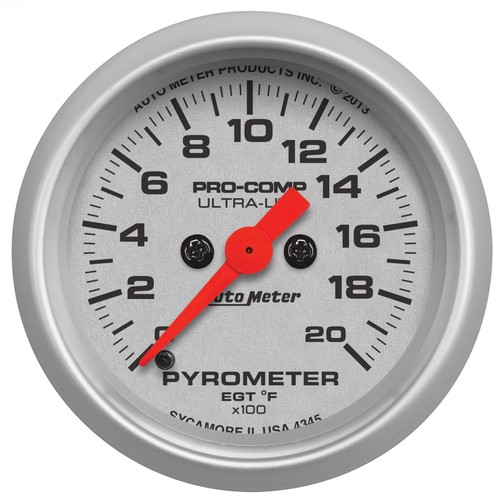 Autometer egt pyrometer gauge - pyrometer,