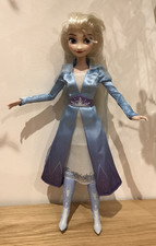 Disney Store Exclusive Frozen 2 Elsa Singing Doll 12" Sings 'In to the unknown!'